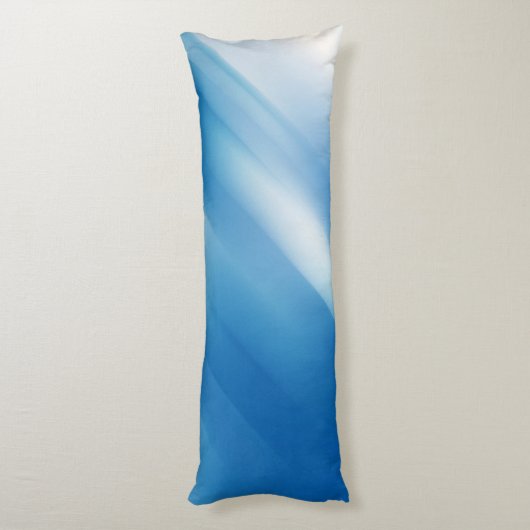 Blaues Topaz Seitenschläferkissen (Rückseite (Vertikal))