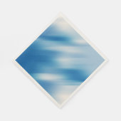 Blaues Topaz Serviette (Ecke)