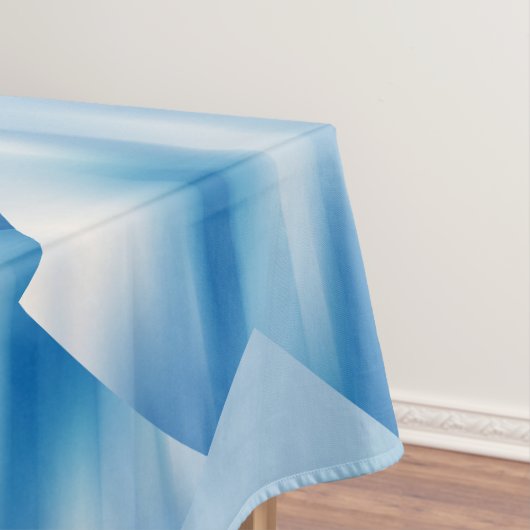 Blaues Topaz Tischdecke (Beispiel)