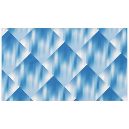 Blaues Topaz Tischdecke (Vorderseite (Horizontal))