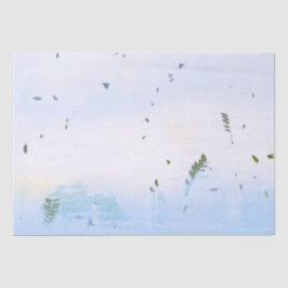 Blaues Traumblau-Blatt-Party Seidenpapier