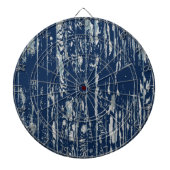 Blaues Treibholz Dartscheibe (vorne)