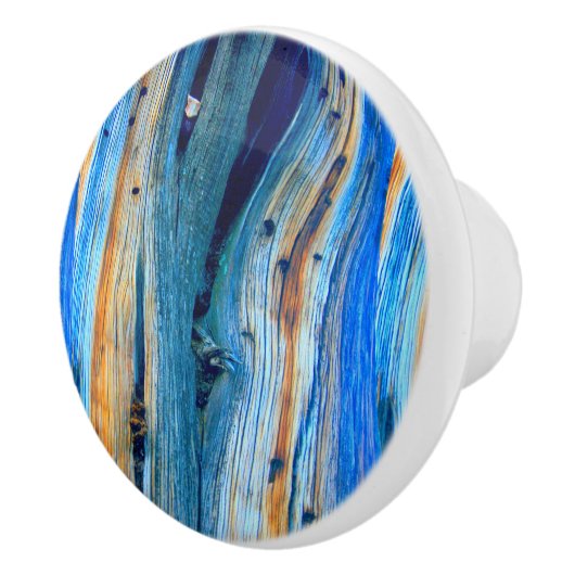 blaues Treibholz Thunder_Cove Keramikknauf (Rechts)