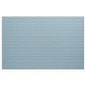Blaues, trendy Zickzack Muster Stoff (Yard (91,4 cm))