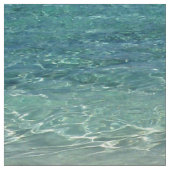 Blaues tropisches Wasser-Gewebe Tahitis Stoff (Muster)