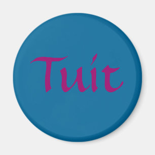 Blaues Tuit Magnet