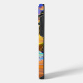 Blaues Türkis iPhone Hülle (Linke Seite)