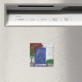 Blaues Türmagnet Magnet (In Situ (Geschirrspüler))