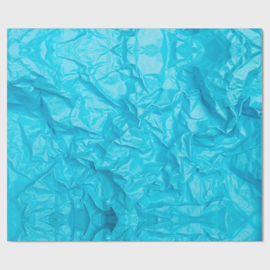 Blaues ummanteltes Wrapping Geschenkpapier (Flach)