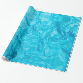 Blaues ummanteltes Wrapping Geschenkpapier (Ungerollt)
