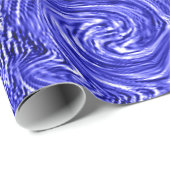 Blaues Umschlagpapier Geschenkpapier (Rolleneckpunkt)