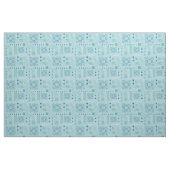 ・ Blaues und Aquamarines Leiterplattenmuster Stoff (Fat Quarter (45,7 x 55,9 cm))
