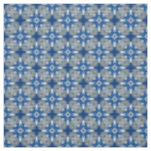 Blaues und cyan-blaues Polsterungs-Gewebe Stoff