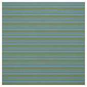 Blaues und dunkles Olive-Grün-Muster Stoff (Muster)