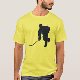BLAUES UND GELBES HOCKEY T-Shirt