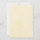 Blaues und Gelbes Meer - Wassersport-Brautparty Einladung (Rückseite)