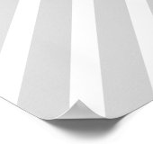 Blaues und graues Leuchtturm Poster (Ecke)