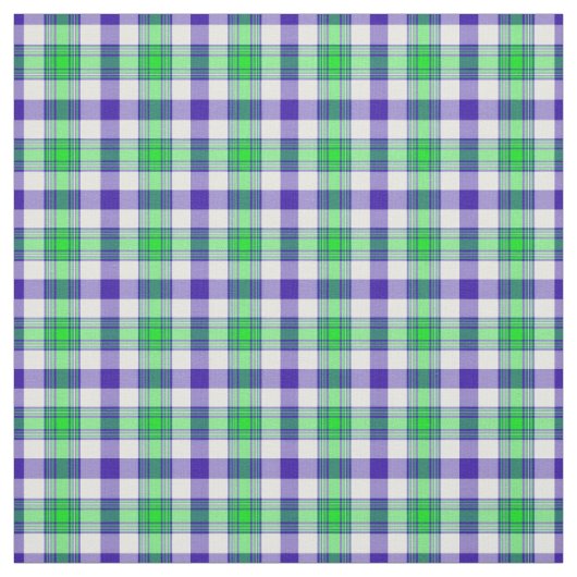 Blaues und grünes kariertes stoff (Muster)