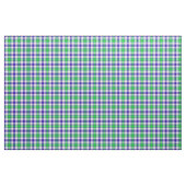 Blaues und grünes kariertes stoff (Fat Quarter (45,7 x 55,9 cm))