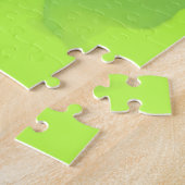 Blaues und grünes Muster Puzzle (Seite)