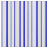 Blaues und helles Cyan-farbiges Streifenmuster Stoff (Muster)