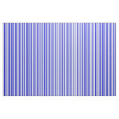 Blaues und helles Cyan-farbiges Streifenmuster Stoff (Fat Quarter (45,7 x 55,9 cm))