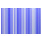 Blaues und helles Cyan-farbiges Streifenmuster Stoff (Yard (91,4 cm))