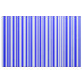 Blaues und helles Cyan-farbiges Streifenmuster Stoff (Fat Quarter (45,7 x 55,9 cm))