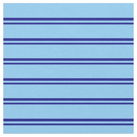 Blaues und helles Himmelblau farbiges Muster der S Stoff (Nahaufnahme)