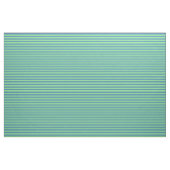 Blaues und hellgrünes Muster der Streifen Stoff (Fat Quarter (45,7 x 55,9 cm))