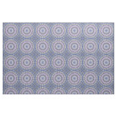 Blaues und Lila geometrisches Muster Stoff (Fat Quarter (45,7 x 55,9 cm))