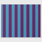 Blaues und Lila Wrapping Paper Geschenkpapier (Flach)