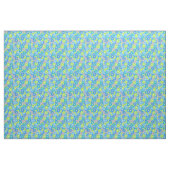 Blaues und Limones Grün des Stoff (Yard (91,4 cm))