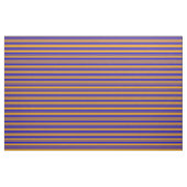 Blaues und orangefarbenes Muster Stoff (Yard (91,4 cm))