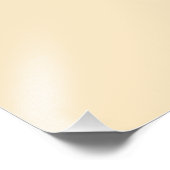 Blaues und orangefarbenes Poster (Ecke)