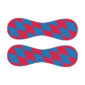 Blaues und rotes Bayernisches Muster für die Diama Baseball (Paneele)