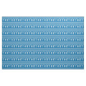 Blaues und weißes gestreiftes Cheerleading oder Stoff (Yard (91,4 cm))