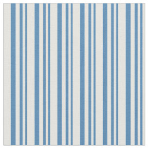 Blaues und weißes Muster Stoff