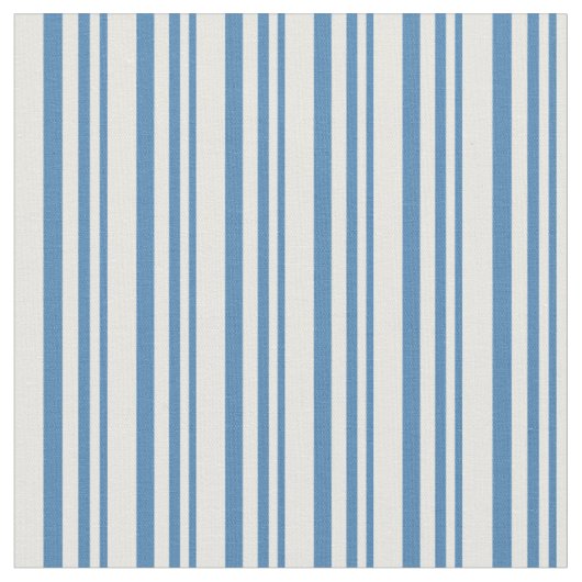 Blaues und weißes Muster Stoff (Nahaufnahme)