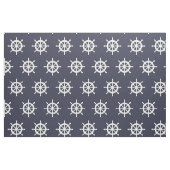Blaues und weißes Schiffsmuster Stoff (Fat Quarter (45,7 x 55,9 cm))