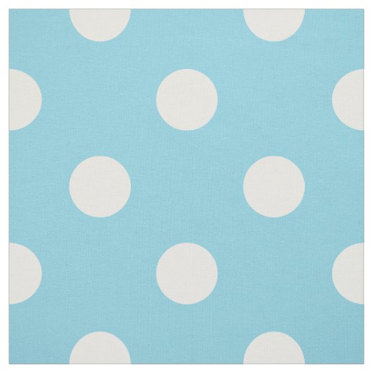 Blaues und weißes Tupfen-Muster Stoff (Muster)