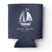 Blaues und weißes Wasserschiff