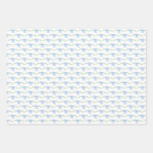 blaues Urinbeutel-Packpapier Geschenkpapier Set (Vorderseite 3)