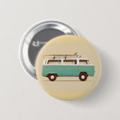 Blaues Van | Florent Bodart Button (Vorne & Hinten)