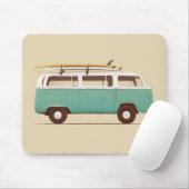 Blaues Van | Florent Bodart Mousepad (Mit Mouse)