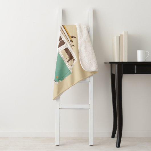 Blaues Van | Florent Bodart Sherpadecke (Beispiel)