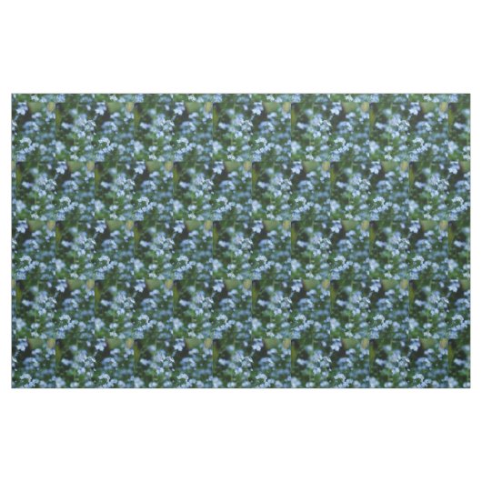 Blaues Vergissmeinnicht-Gewebe Stoff (Fat Quarter (45,7 x 55,9 cm))