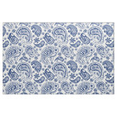Blaues Vintages Paisley-Muster Stoff (Yard (91,4 cm))