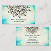 *~* blaues visitenkarte (Vorne/Hinten)