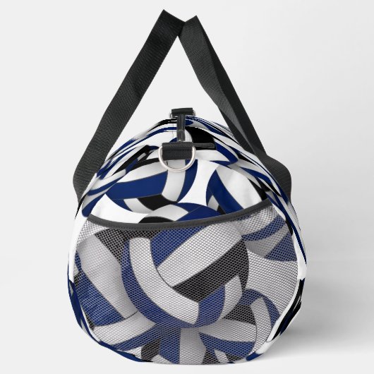 Blaues Volleyball-Team Duffle Bag (Rechts)